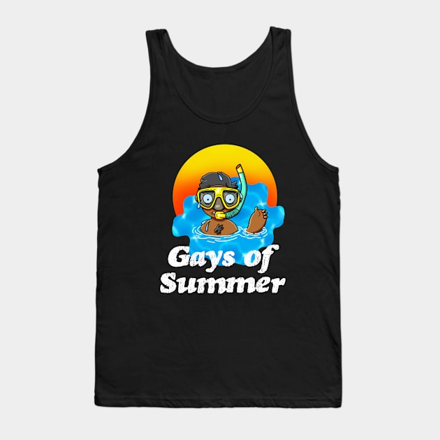 Gays of Summer Going Down Tank Top by LoveBurty